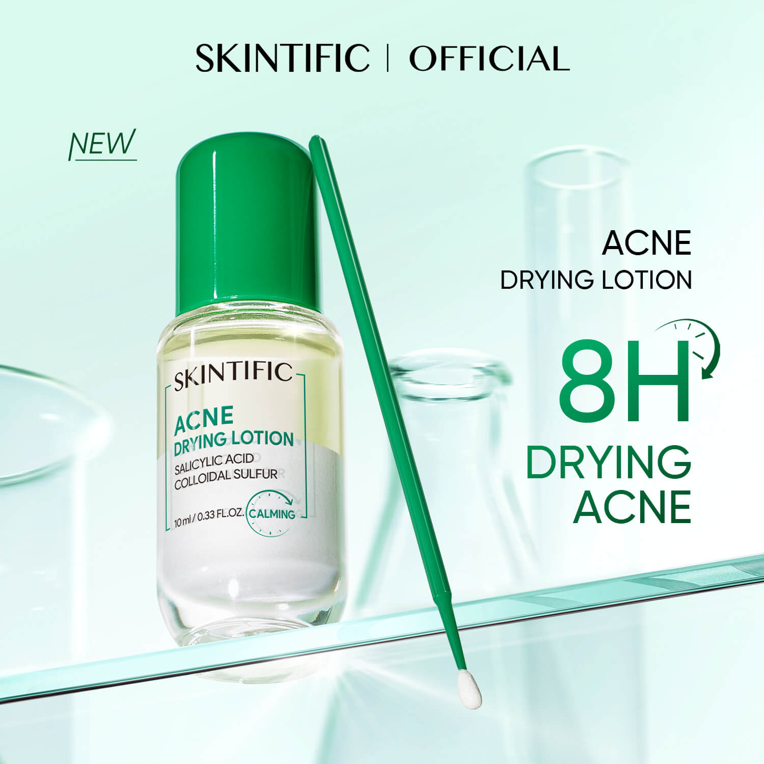 Loción Secante Antiacné Tratamiento Nocturno para Imperfecciones