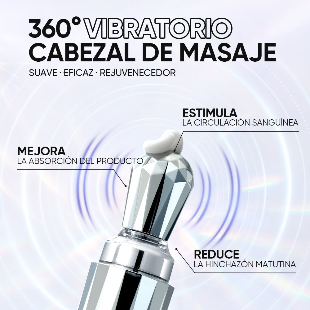 Crema Lifting para Ojos con Masajeador 360° de Cristal