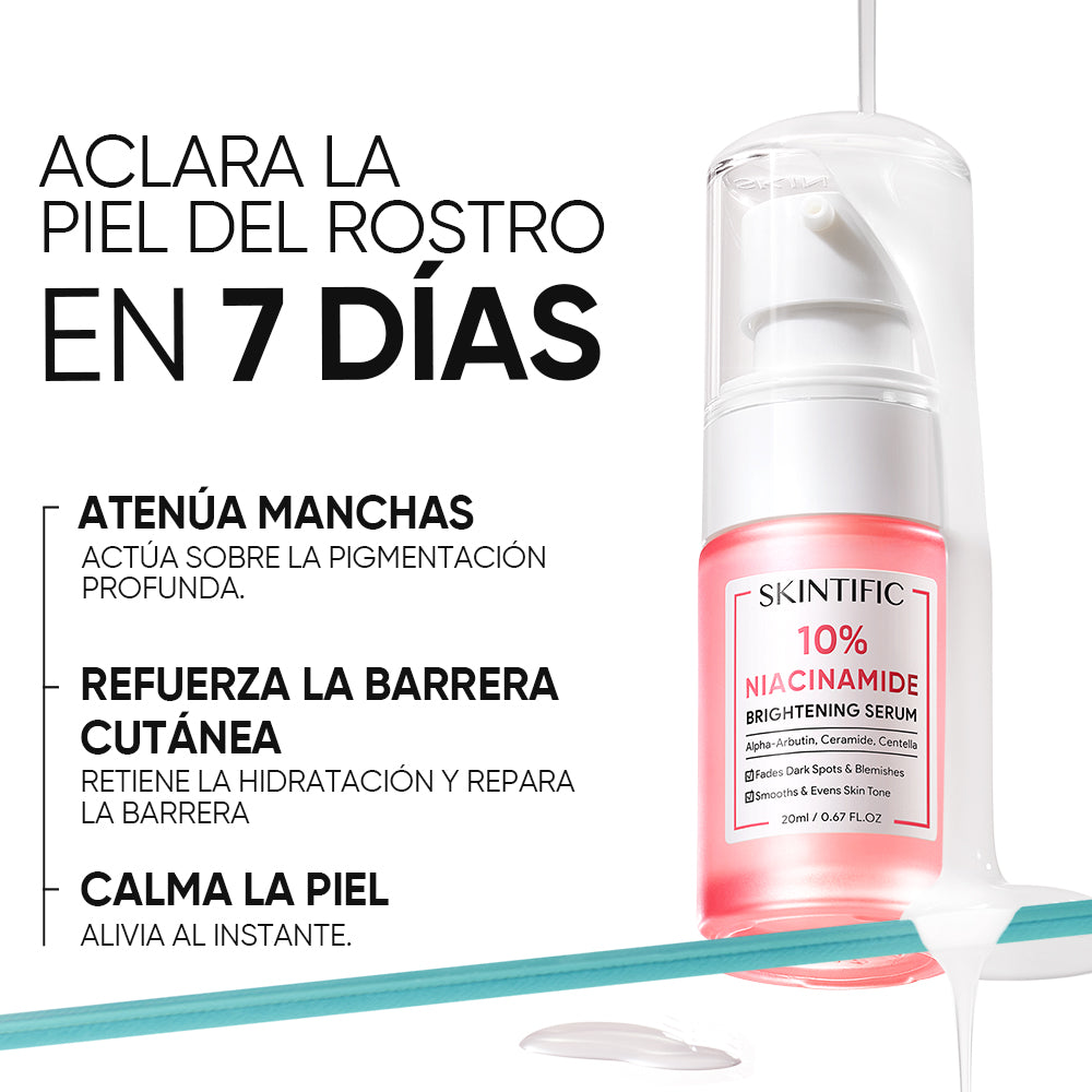 Sérum Iluminador con 10% Niacinamida