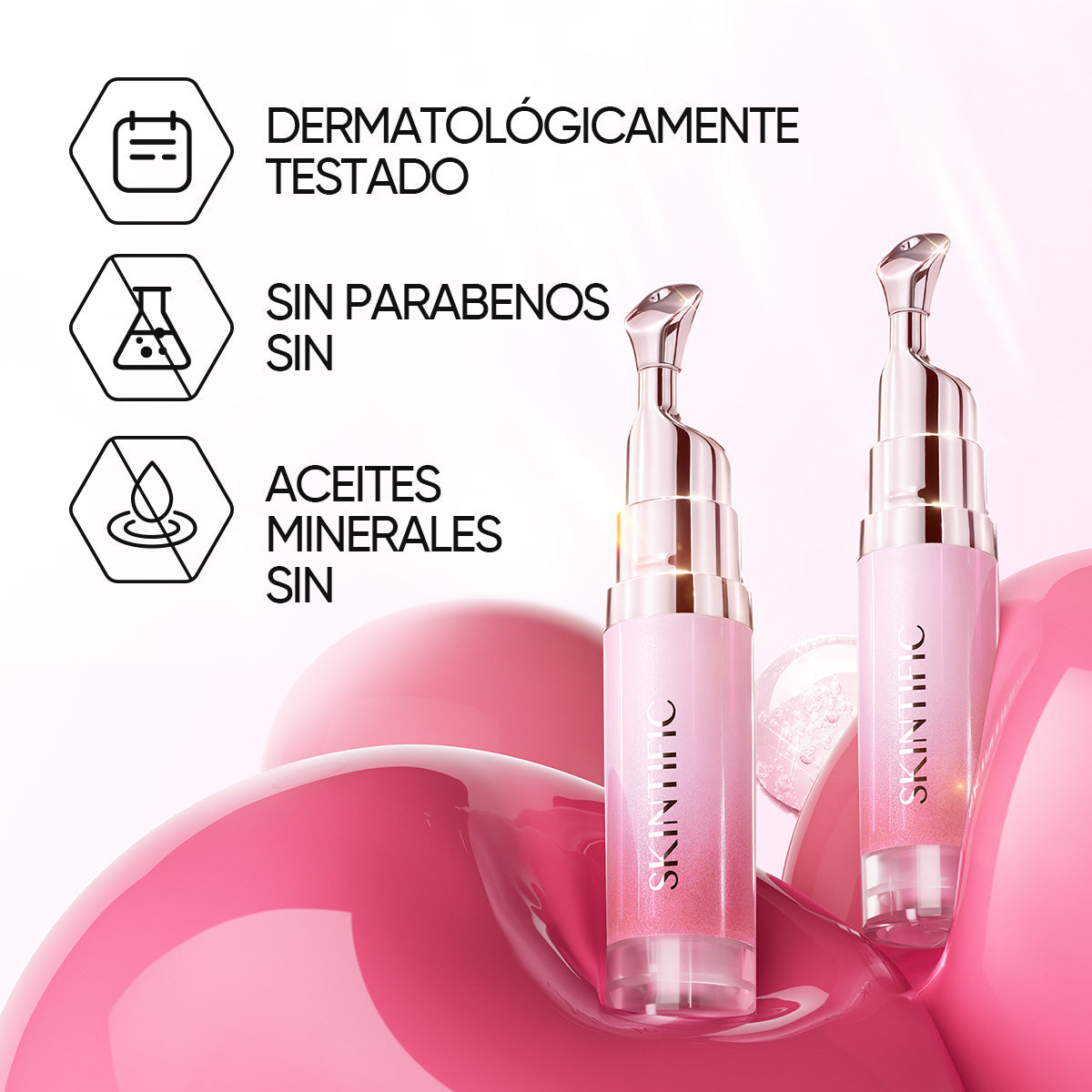 Sérum labial iluminador con péptidos