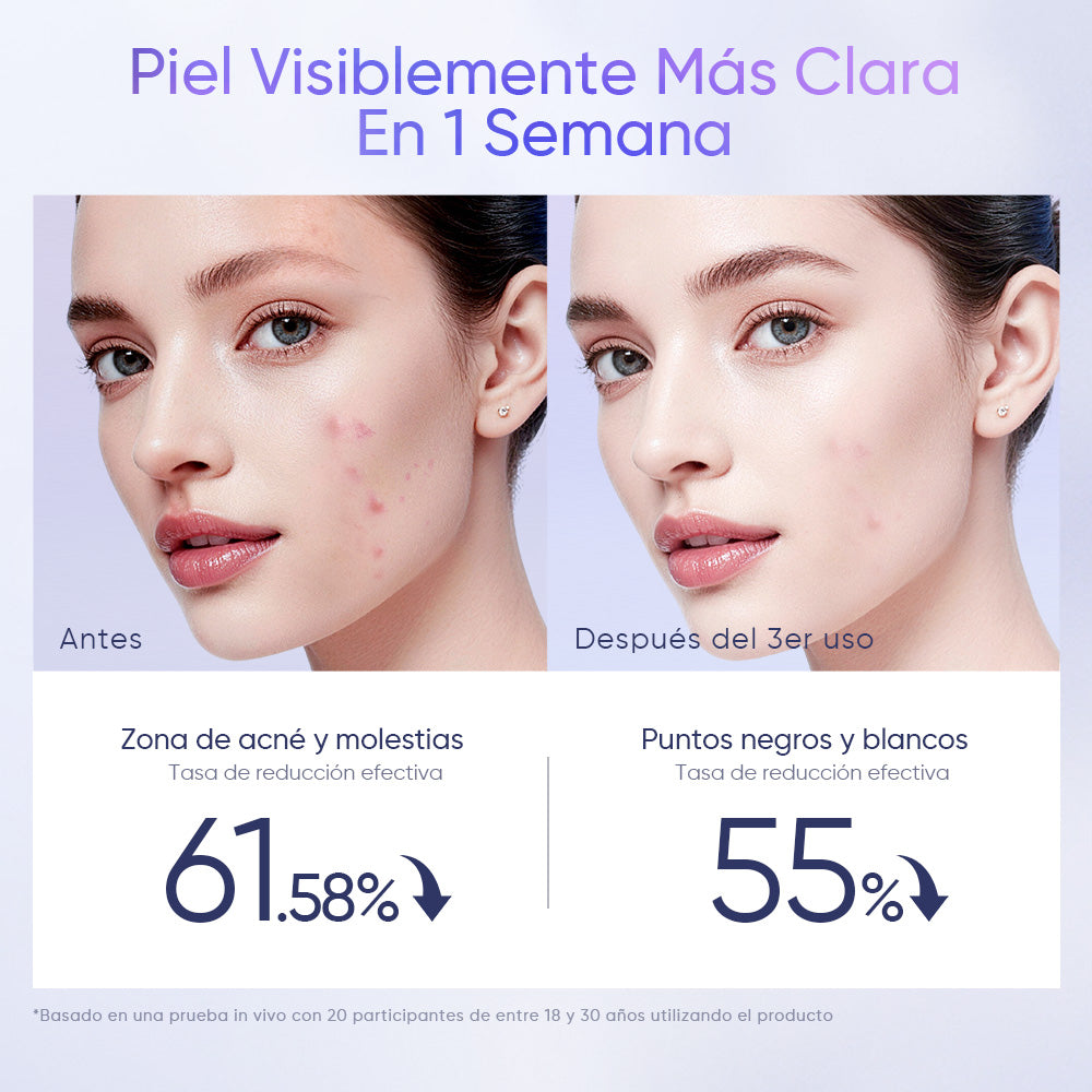 Toallitas exfoliantes AHA, BHA y PHA